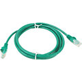UTP kabel rovný kat.6 (PC-HUB) - 10m, zelená