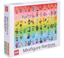 Puzzle Chronicle books - LEGO® Duhové minifigurky, 1000 dílků CHB1438