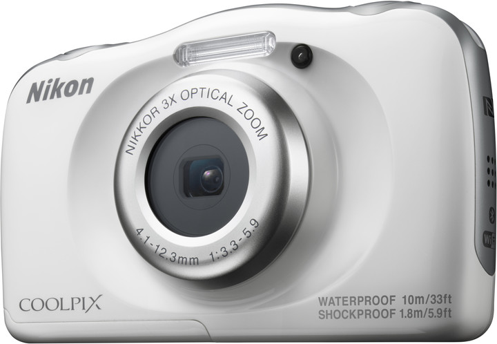 Nikon Coolpix W100, bílá + Backpack kit_1050574634