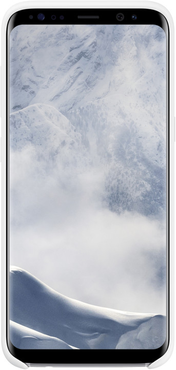Samsung S8+, silikonový zadní kryt, bílá_283309237