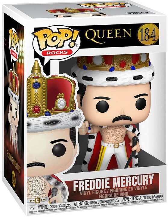 Figurka Funko POP! Queen - Freedie Mercury King_819466993