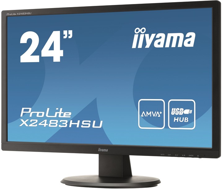 iiyama ProLite X2483HSU-B1 - LED monitor 24&quot;_1068441745