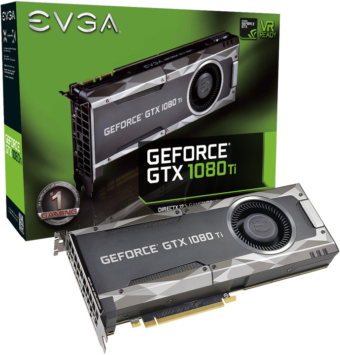 EVGA GeForce GTX 1080 Ti GAMING, 11GB GDDR5X_567657586