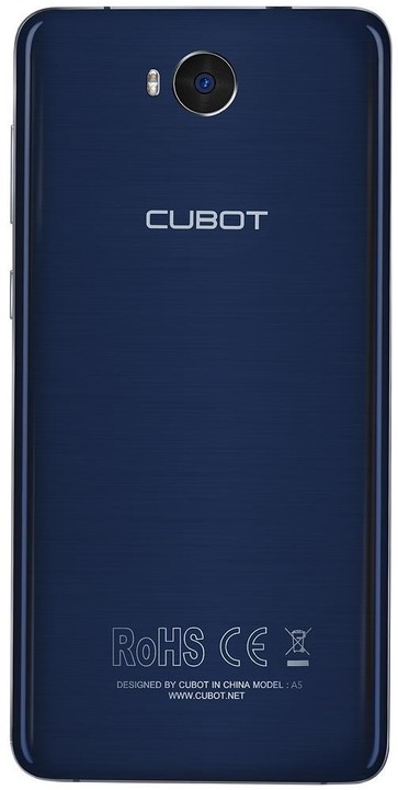 CUBOT A5, 3GB/32GB, modrá_2059779750