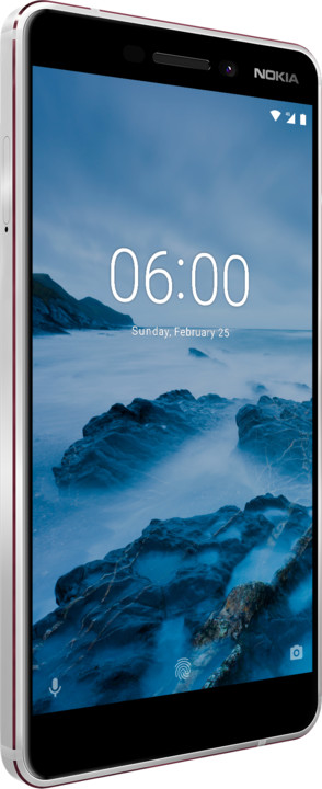 Nokia 6.1 2018, Single Sim, 32GB, bílá_1453034903