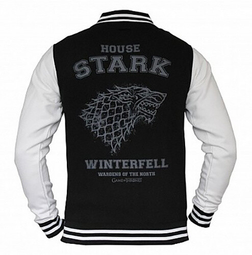 Bunda Game of Thrones - Stark College Jacket (XL)_836227351