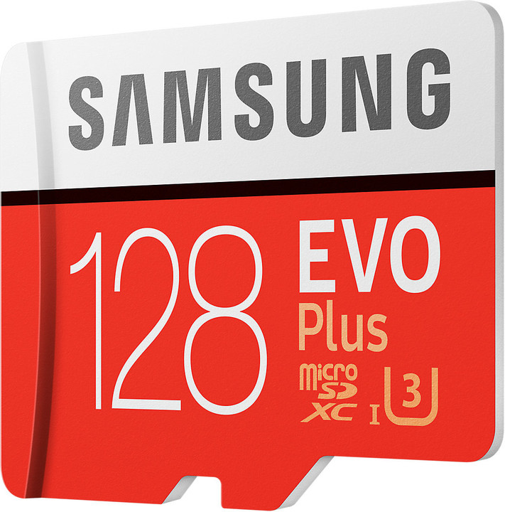 Samsung Micro SDXC EVO Plus 128GB UHS-I U3 + SD adaptér_1835588545