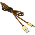 MIZOO USB/micro USB kabel X19, hnědý