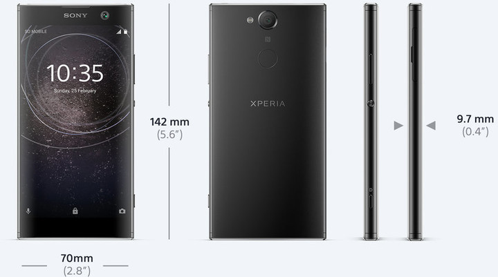 Sony Xperia XA2 Dual, Dual SIM, 3GB/32GB, černá_994367911