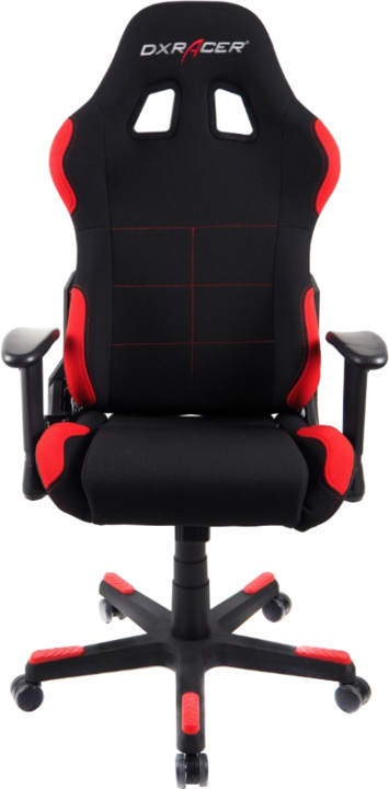 DXRacer Queen OH/QD01/NR, dětská, černá/červená_1803794497