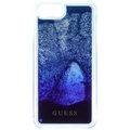 Guess Liquid Glitter Hard Blue Degrade pouzdro pro iPhone 7
