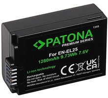 PATONA baterie pro Nikon EN-EL25, 1280mAh, Li-Ion Premium, Z50 / Z fc PT1349