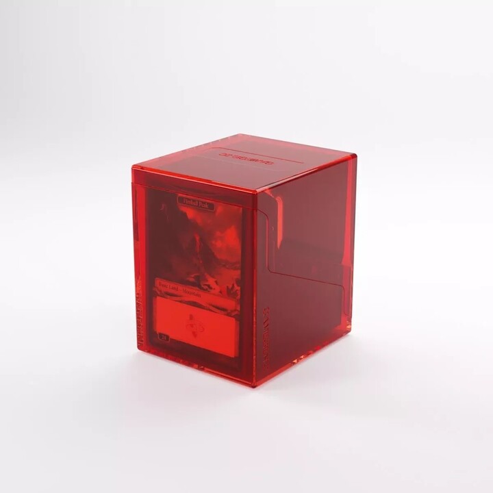 Krabička na karty Gamegenic - Bastion 100+ XL, červená_318402597