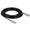 DeLock kabel aktivní optický DisplayPort - DisplayPort, M/M, 8K@60Hz, 15m, černá_1554794990
