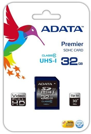 ADATA SDHC Premier 32GB UHS-I_1118298827