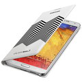 Samsung flipové pouzdro s kapsou EF-EN900BWE pro Galaxy Note 3 (i9005) bíločerná_2059040556