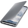 Samsung S8+, Flipové pouzdro Clear View se stojánkem, stříbrná_427102503