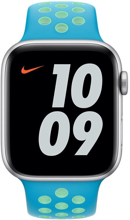 Apple řemínek Nike pro Watch Series, sportovní, 40mm, modrá/zelená_21904807
