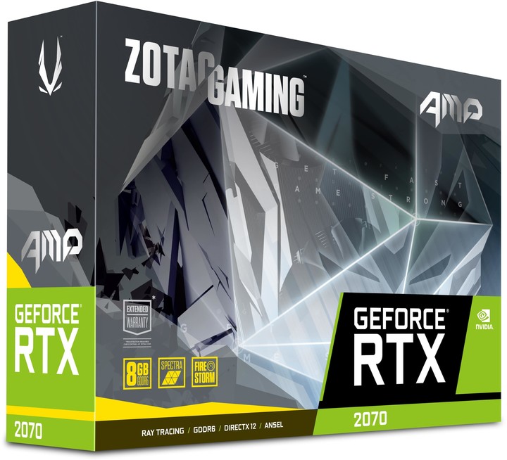 Zotac GeForce RTX 2070 GAMING AMP Edition, 8GB GDDR6_1496814887