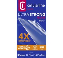 Cellularline ochranné tvrzené sklo TETRA FORCE GLASS pro Apple iPhone 14 Plus/14 Pro Max_1711291313