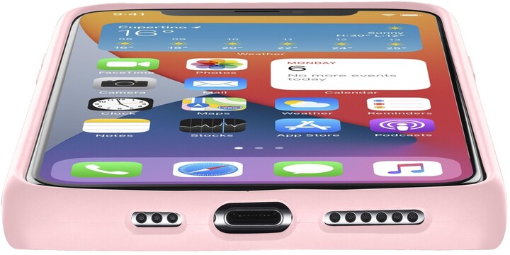 CellularLine silikonový kryt Sensation pro Apple iPhone 12 mini, růžová_1127794274