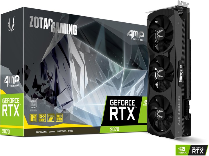 Zotac GeForce RTX 2070 GAMING AMP Extreme Core Edition, 8GB GDDR6_1980216851