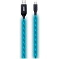 YENKEE YCU 341 nabíjecí kabel USB-C, LED, 1m, modrá_1560149820
