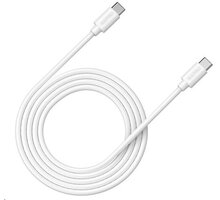 CANYON kabel UC-12, USB-C – USB-C, 100W, 20V/5A, 2m, bílá_1484282973