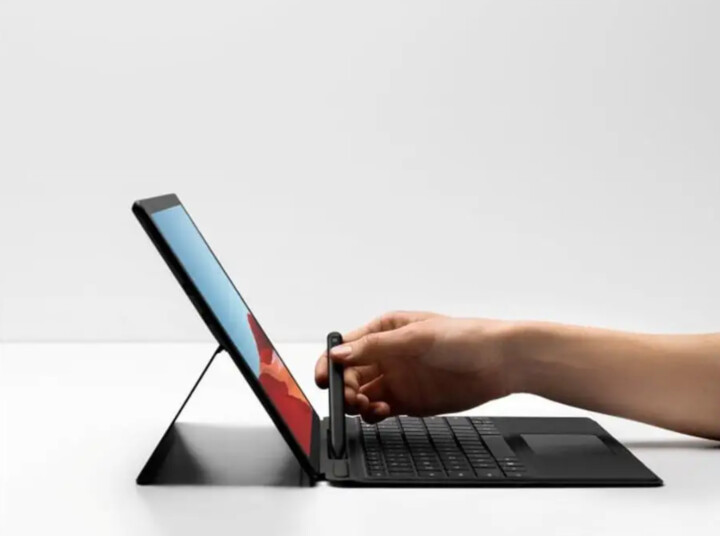 Microsoft klávesnice pro Surface Pro X, ENG + Surface Pen, černá_1867977354