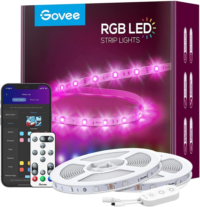 Govee WiFi Smart LED pásek RGB, 15m + ovladač_483899527