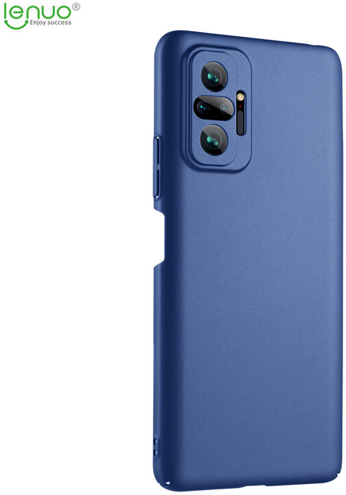 Lenuo Leshield zadní kryt pro Xiaomi Redmi Note 10 Pro, modrá_1877264786