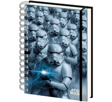 Zápisník Star Wars - 3D Stormtroopers, kroužková vazba (A5)_567921159