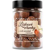 GRIZLY ořechy - Lískové ořechy v bílé čokoládě a kakau, 200g_1646681251