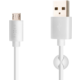 FIXED dlouhý datový a nabíjecí kabel s konektorem micro USB, 2 metry, 2,4A, bílá