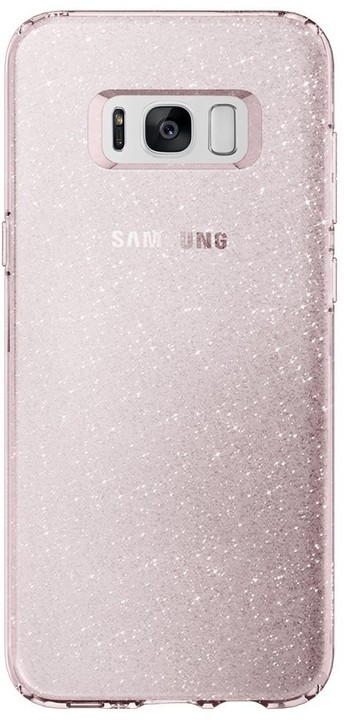 Spigen Liquid Crystal Glitter pro Samsung Galaxy S8+, rose quartz_811033103