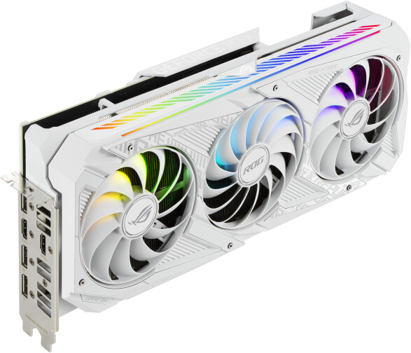 ASUS GeForce ROG-STRIX-RTX3070-O8G-WHITE, LHR, 8GB GDDR6_431938275