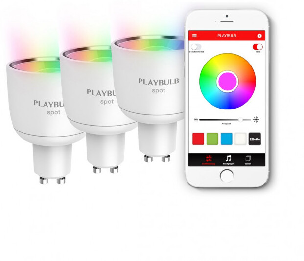 MiPow Playbulb Spot chytré LED osvětlení, GU10, 3 kusy_1457882579