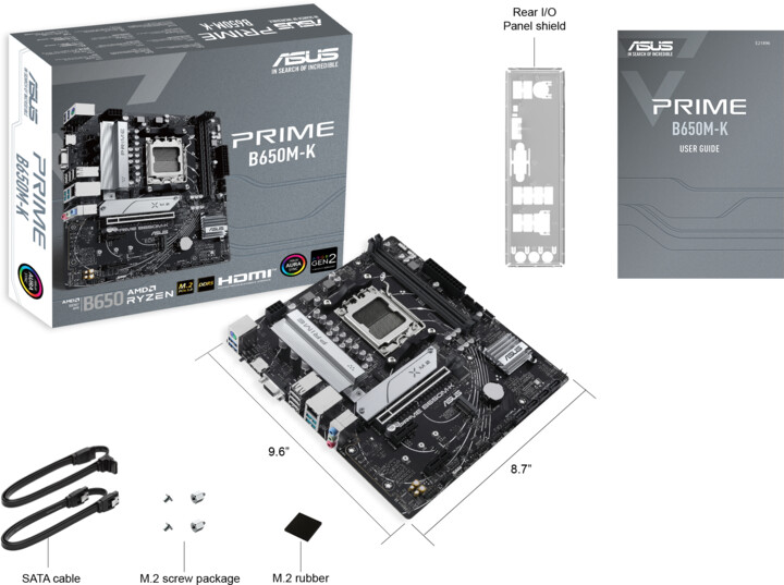 ASUS PRIME B650M-K - AMD B650_148539746