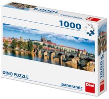 Puzzle Dino Panoramatické Hradčany, 1000 dílků