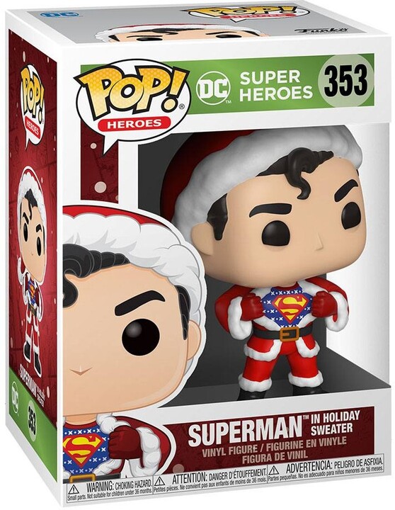 Figurka Funko POP! DC Comics - Superman in Holiday Sweater_1858416231
