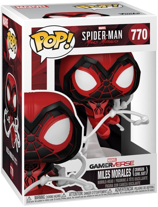Figurka Funko POP! Spider-Man - Miles Morales Crimson Cowl Suit_884804959