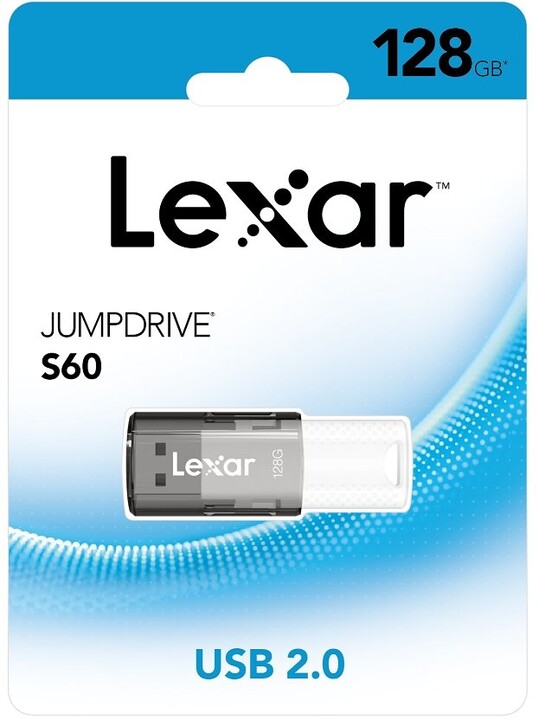 Lexar JumpDrive S60 - 128GB, šedá_1565965867
