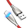 Mcdodo datový kabel Excellence Series USB - Lightning, M/M, 1.2m, červená