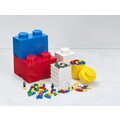 Úložný box LEGO, kulatý, tmavě zelená_307100912