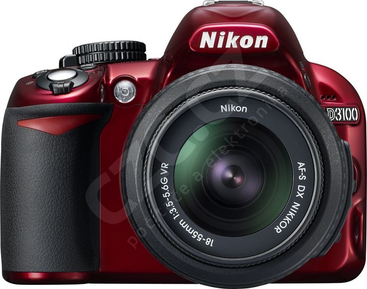 Nikon D3100 Red + 18-105mm AF-S DX VR_659021365