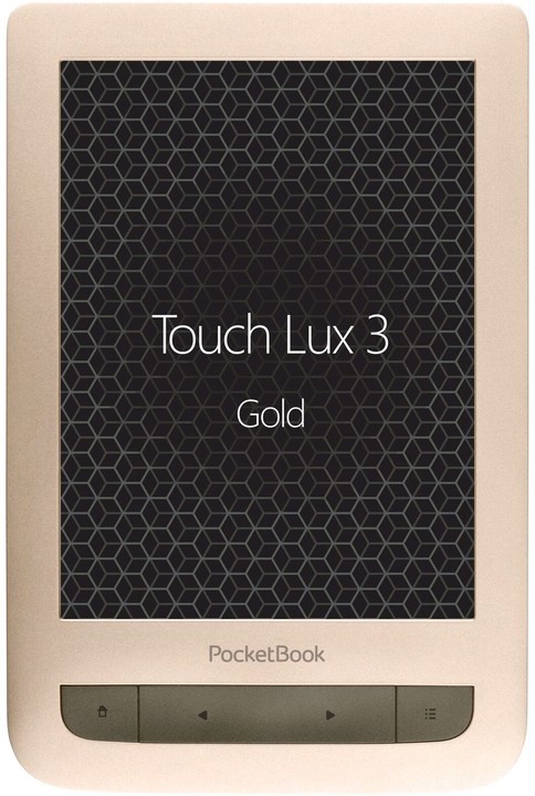 PocketBook 626 Touch Lux 3, 6&quot; E-ink, zlatá_340915364