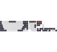 Keychron vyměnitelné klávesy double shot ABS, OEM, full set, bluish black and white, US_1691167521