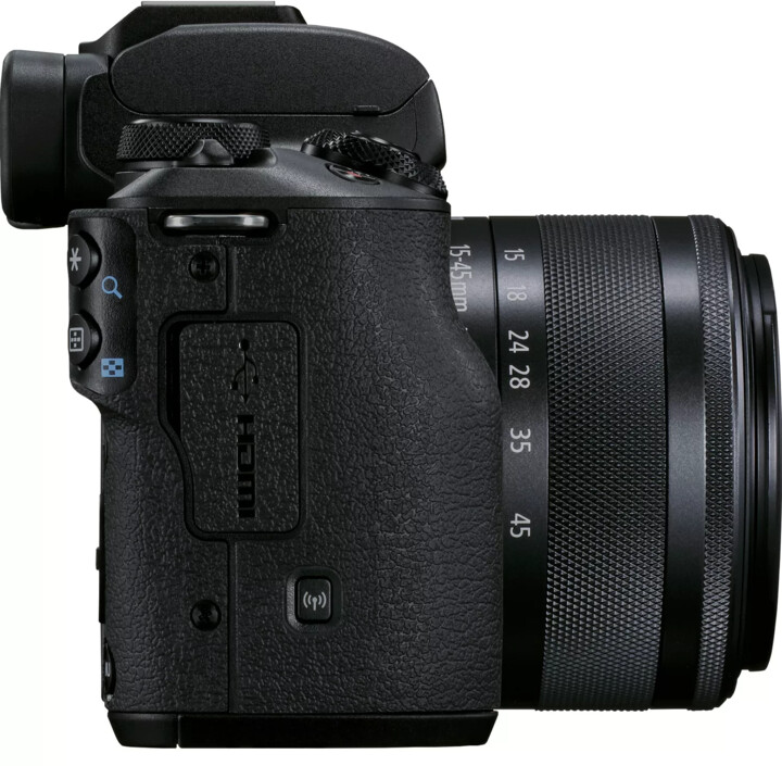 Canon EOS M50 Mark II, černá + EF-M 15-45mm IS STM + SB130 + karta 16GB_299244219