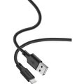 YENKEE kabel YCU 615 BK SILIC USB-A - Lightning, MFi, 1.5m, černá_1841944567