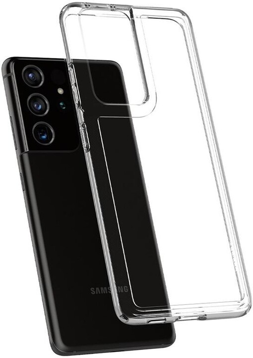 Spigen ochranný kryt Ultra Hybrid pro Samsung Galaxy S21 Ultra, transparentní_146399207